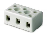 Керамическая клеммная колодка Werit 3 х 10 мм² Керамическая клеммная колодка Werit 3 х 10 мм²
