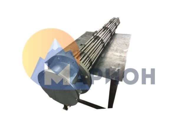 Блочный ТЭН 100 кВт для нагрева масла Блочный ТЭН 100 кВт для нагрева масла